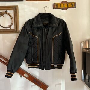 Vintage Yamaha Bomber Moto Jacket